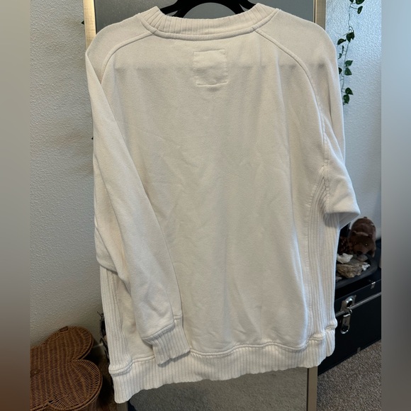 Aerie Cream Crewneck Sweater - Picture 3 of 3